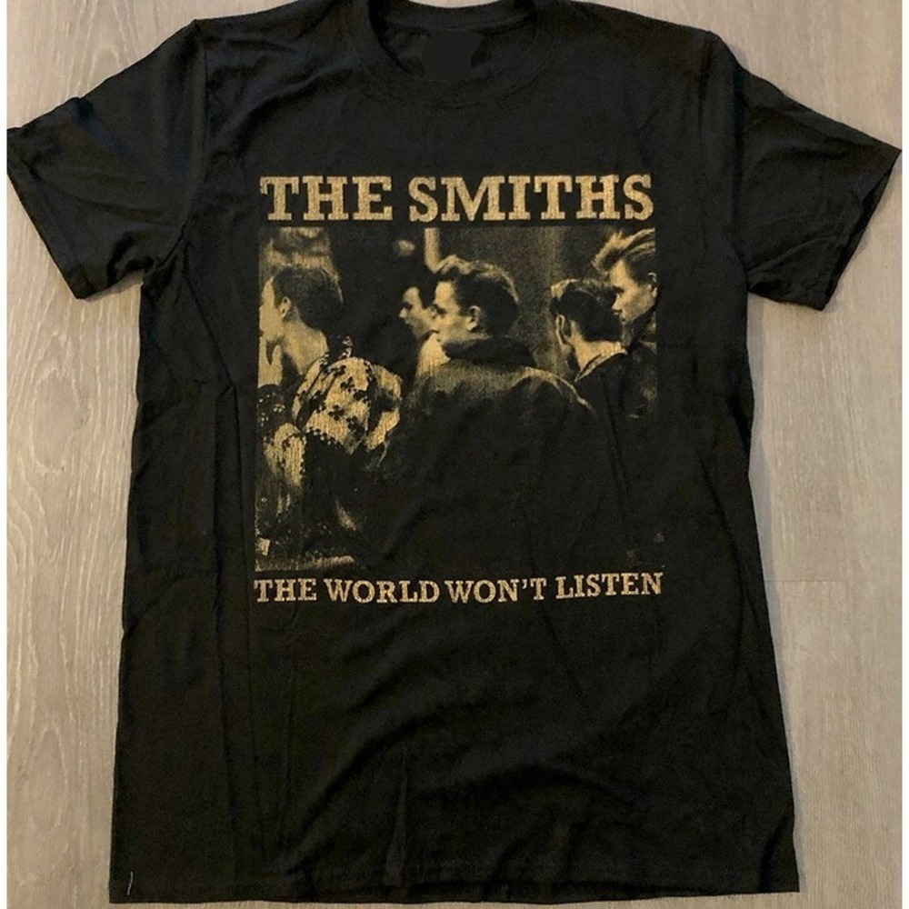 The Smiths The World World Won't Listed Shirt - Picture 1 of 4
